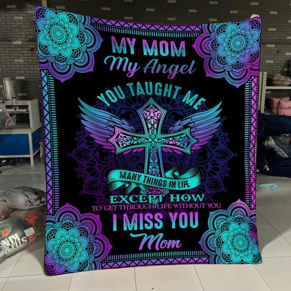 To My Angel Mom – Blanket