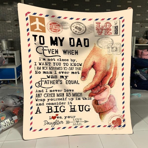 To My Dad – Hands – Blanket