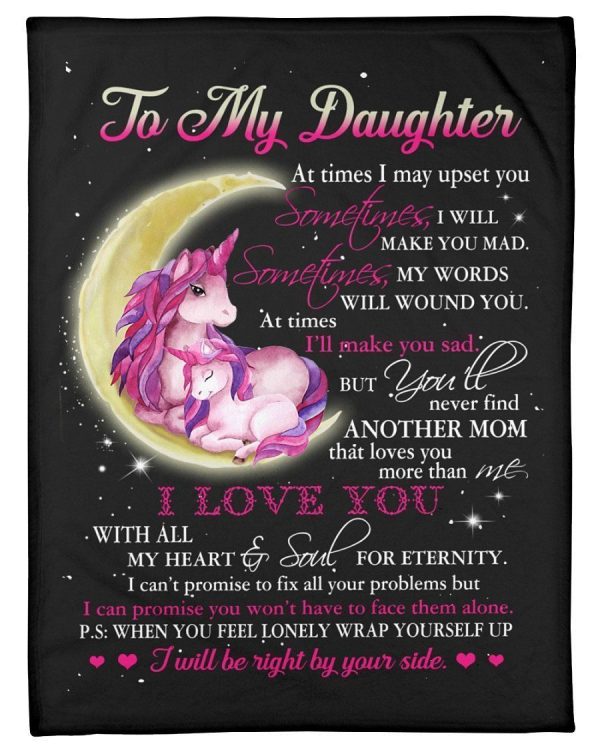 To My Daughter I Love You With All My Heart Blanket