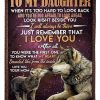 To My Daughter Just Remember That I Love You Gifts From Mom Blanket