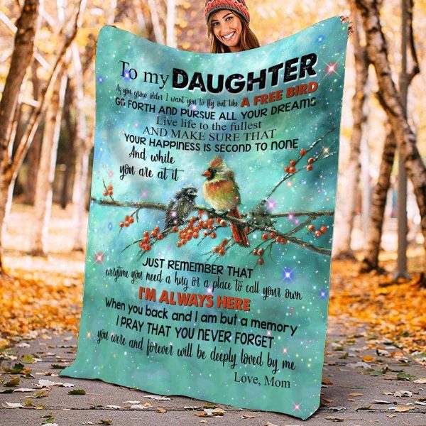 To My Daughter – Live Life To The Fullest – Blanket