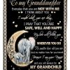 To My Granddaughter Everyday That You Are Not With Me Gifts Blanket