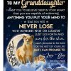 To My Granddaughter I Want You To Believe Gifts Blanket