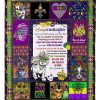 To My Granddaughter Mardi Gras Blanket