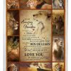 To My Grandson Love You For The Rest Of Mine Custom Design Blanket