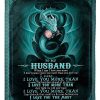 To My Husband I Love You The Most Custom Design Gifts Blanket