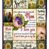 To My Mom My Superhero Blanket