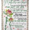 To My Mother In Law Thank You For Raising The Man Of My Dreams Gifts From Daughter In Law Blanket