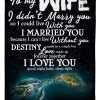 To My Wife Love Made Up Forever Togther Blanket