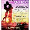 To My Wife Love You Until I Die Blanket