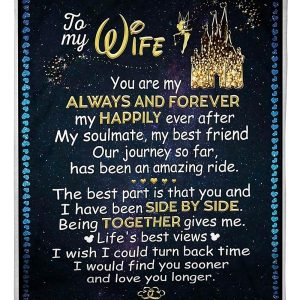 To My Wife My Happily Blanket