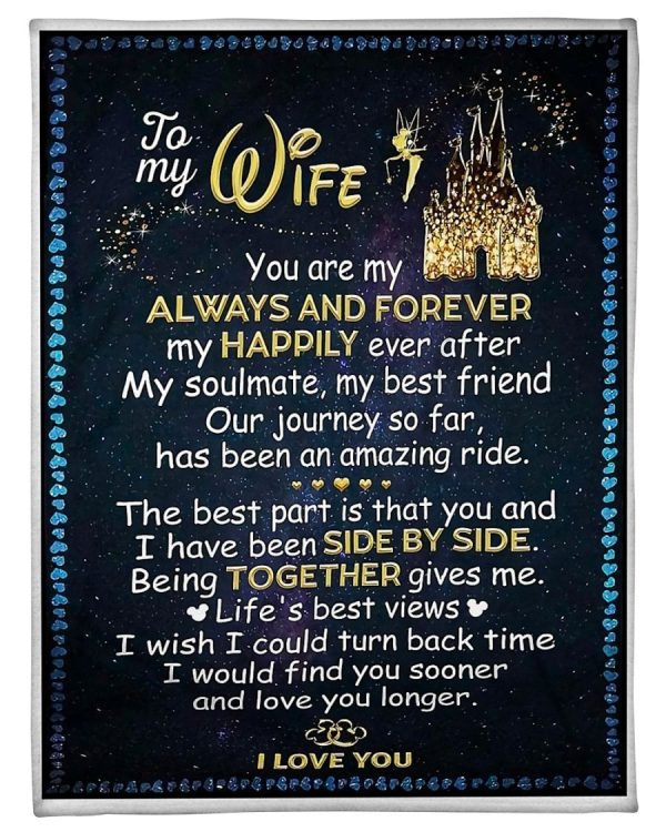 To My Wife My Happily Blanket