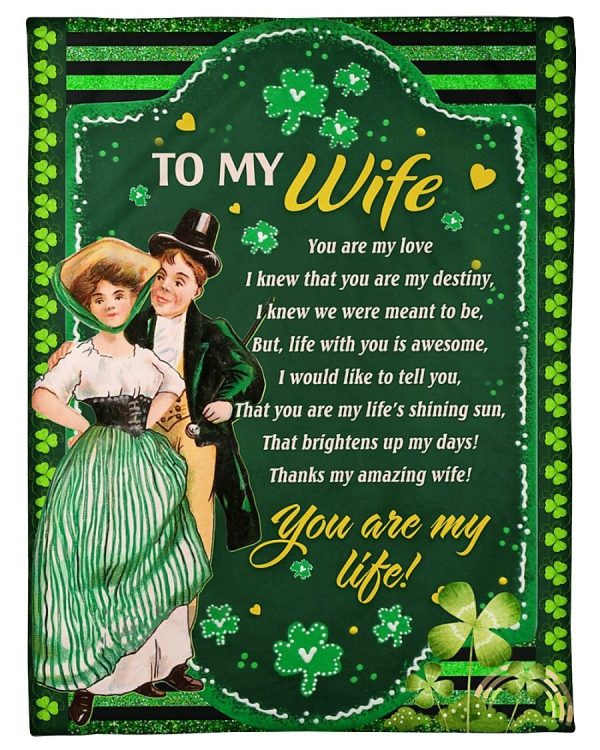 To My Wife You Are To My Life Blanket