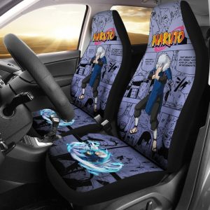 Tobirama Jutsu Car Seat Covers Custom Manga Anime Car Accessories