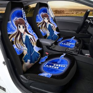 Tohru Honda Car Seat Covers Custom Fruit Basket Anime Car Accessories