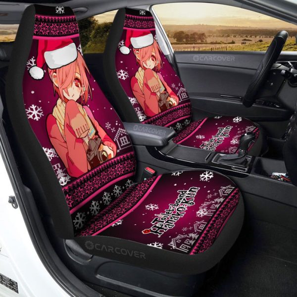 Toilet-Bound Hanako-kun Mitsuba Car Seat Covers Custom Christmas Anime Car Accessories