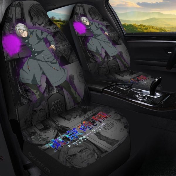 Tokyo Ghoul Renji Yomo Car Seat Covers Custom Anime Car Interior Accessories