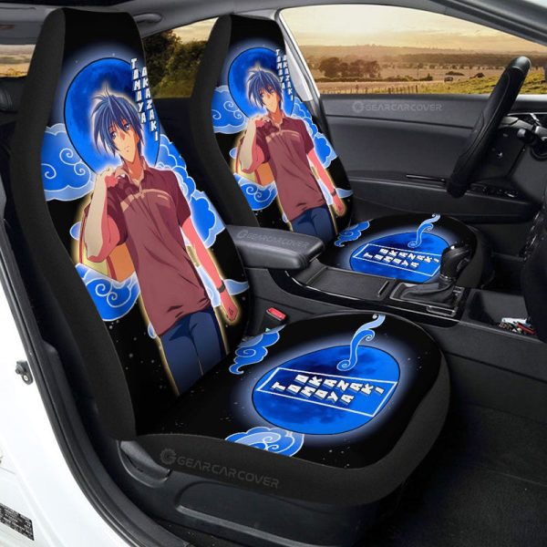 Tomoya Okazaki Car Seat Covers Custom Car Accessories