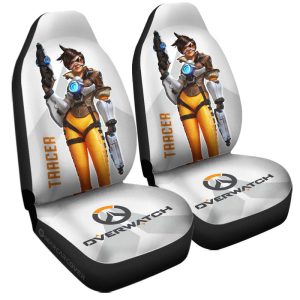 Tracer Car Seat Covers Custom Overwatch