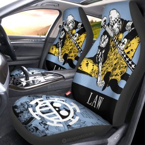 Trafalgar Law Car Seat Covers Custom Car Accessories