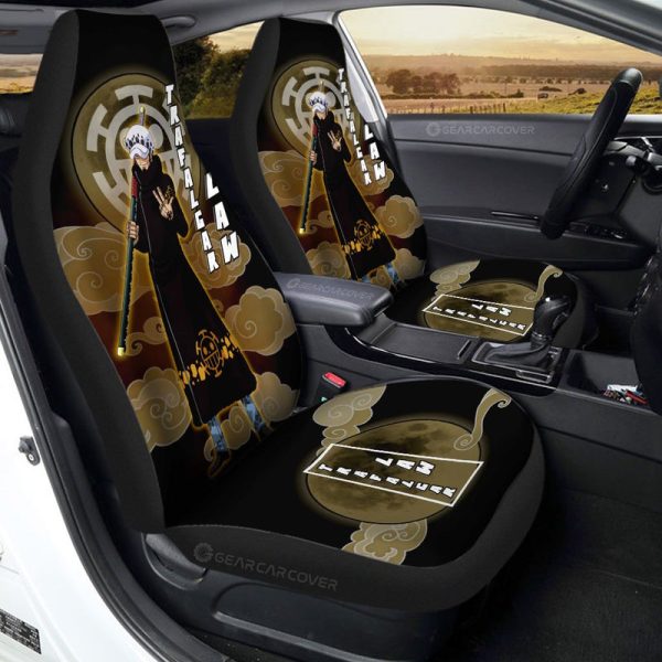 Trafalgar Law Car Seat Covers Custom For Fans