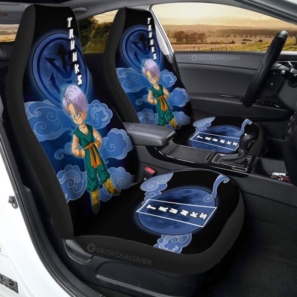 Trunks Car Seat Covers Custom Anime Dragon Ball Car Accessories