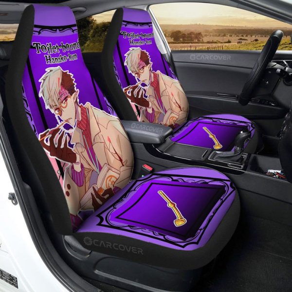 Tsuchigomori Car Seat Covers Custom Anime Toilet-Bound Hanako-kun Car Accessories