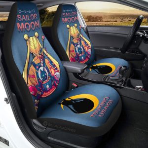 Tsukino Usagi Car Seat Covers Custom Car Accessories