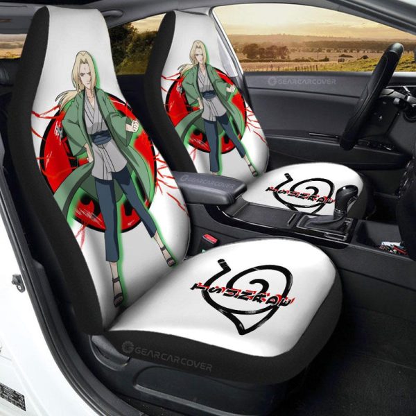 Tsunade Car Seat Covers Custom For Anime Fans