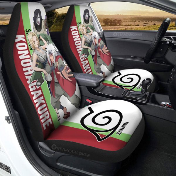 Tsunade Jiraiya Orochimaru Car Seat Covers Custom Car Accessories