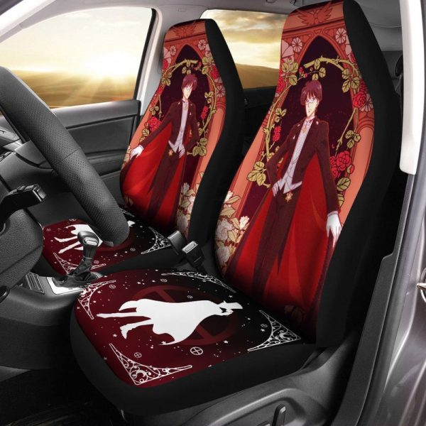 Tuxedo Car Seat Covers Custom Sailor Moon Anime Car Accessories