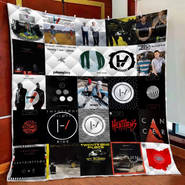 Twenty One Pilots 2 Fleece Blanket Quilt Blanket