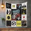 Twenty One Pilots 3 Album Covers Quilt Blanket