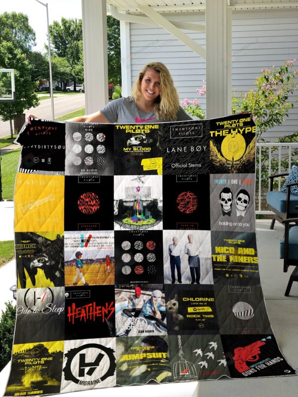 Twenty One Pilots Albums Quilt Blanket For Fans Ver-25