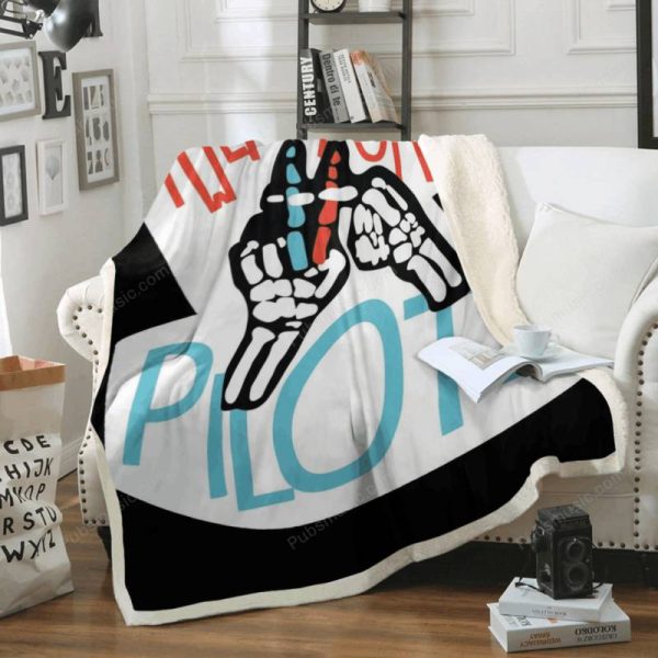 Twenty One Pilots – Music Art For Fans Sherpa Fleece Blanket