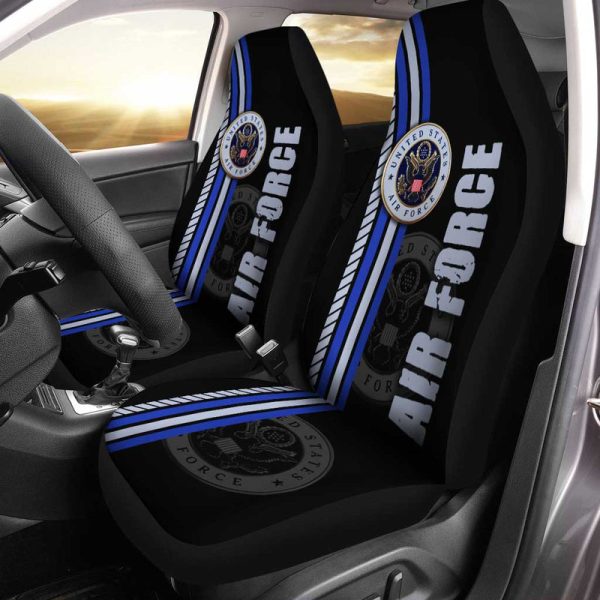 U.S Air Force Car Seat Covers Custom Military Car Accessories