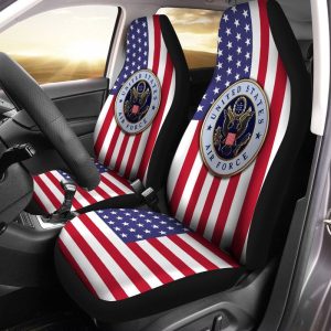 U.S Air Force Car Seat Covers Custom US Flag Car Accessories