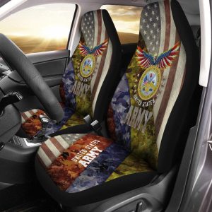 U.S Army Car Seat Covers Custom Military Car Accessories