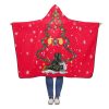 U.S Army Chemical Corps – Christmas Hooded Blanket