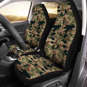 U.S Space Force Car Seat Covers Custom Camouflage US Armed Forces