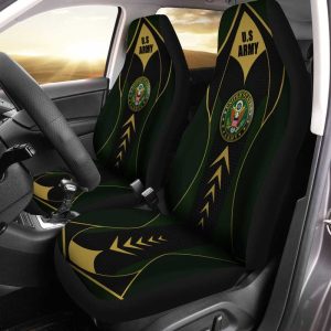 U.S. Army Car Seat Covers Custom For Veteran Patriotic Car Accessories