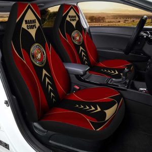 U.S. Marine Corps Car Seat Covers Custom USMC Car Accessories Patriotic