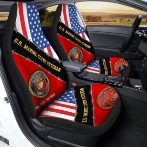 U.S. Marine Corps Car Seat Covers Custom United States Military Car Accessories