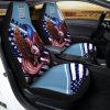 US Coast Guard Car Seat Cover Custom Bald Eagle US Flag Car Interior Accessories