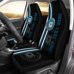 US Coast Guard Car Seat Covers Custom Name Car Interior Accessories