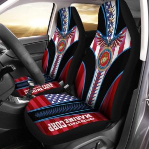 US Marine Corps Car Seat Covers Custom Car Accessories