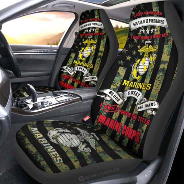 US Marine Corps Car Seat Covers Custom Car Accessories