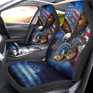 US Space Force Car Seat Covers Custom Car Accessories