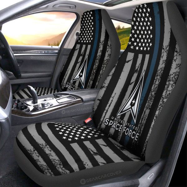 US Space Force Car Seat Covers Custom Car Accessories