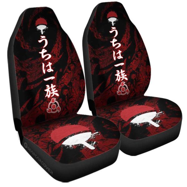 Uchiha Car Seat Covers Custom Car Accessories